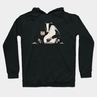 Planting Badger Hoodie